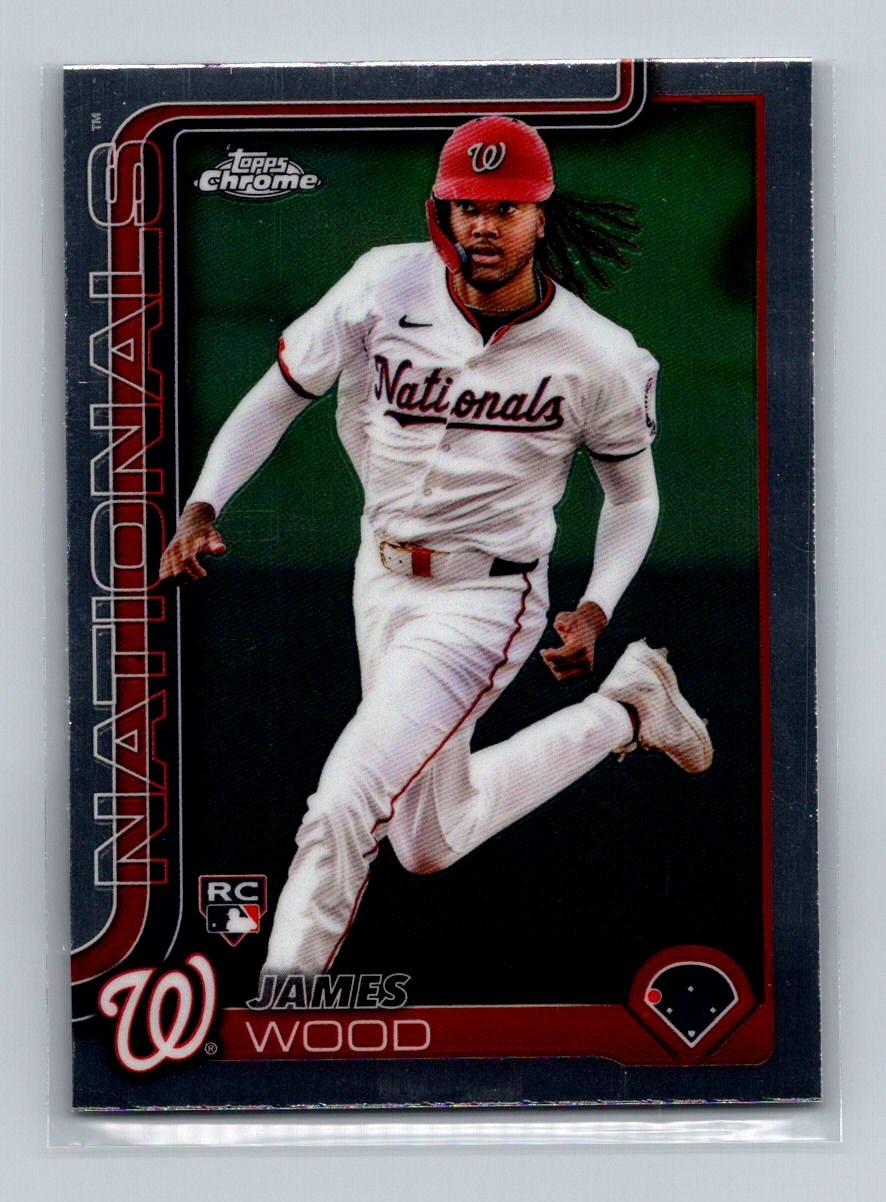 2025 Topps Chrome #132 James Wood lot33