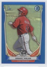 2014 Bowman Prospects Chrome Blue Refractor 190/250 Daniel Palka #BCP63 0c2
