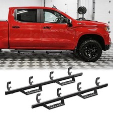 Running Boards For Chevy Silverado 1500 2019-2026 Crew Cab Bed Access Side Steps Running Boards For Chevy Silverado 1500 2019-2026 Crew Cab Bed Access Side Steps