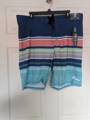 Sunsations Shorts Mens XL Soft Blue NWT