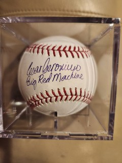 Cesar Geronimo Signed MLB Baseball Cincinnati Reds "Big Red Machine" PSA DNA