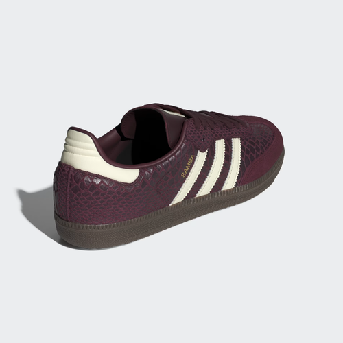 Adidas Samba OG Maroon Snakeskin IH3979 Echtleder Sneaker NEU - Bild 5 von 9