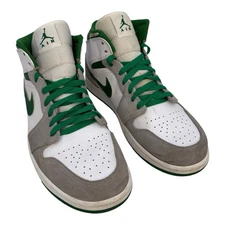 Nike Air Jordan 1 SE Pine Green Size 10 Mid Basketball Sneaker DC7294-103