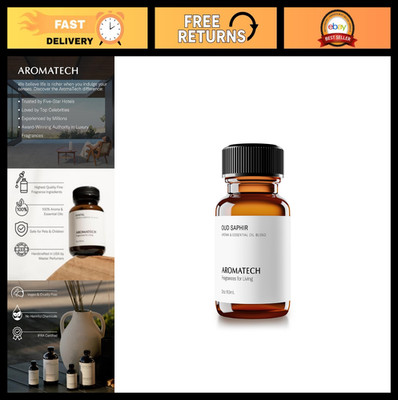 Luxury Oud Saphir Essential Oil Blend for Ultrasonic Diffusers & Nebulizers - 60