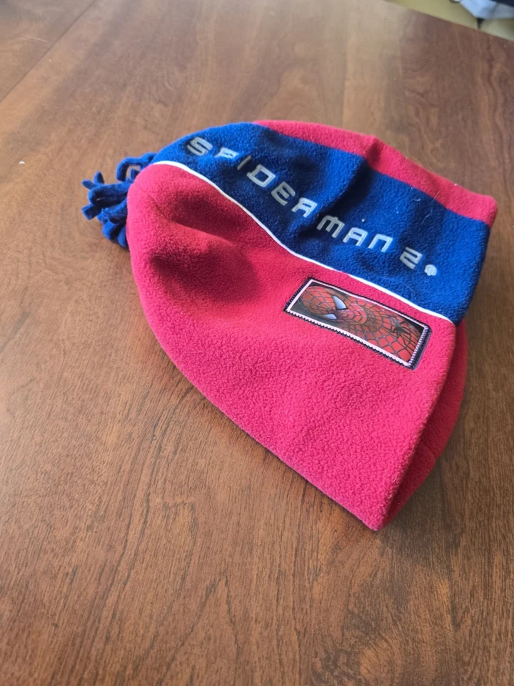 Rare Y2K Spider Man 2 Marvel Beanie Hat Official Licensed Collector Free S/H - Image 4 of 4