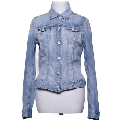 L.O.G.G by H&M, Jeansjacke, Damen, Größe: 40, Blau, Baumwolle/Elasthan #ElY