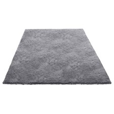 Uimoso Soft Indoor Area Rug 8 x 10ft Grey Carpet for Living Room or Bedroom
