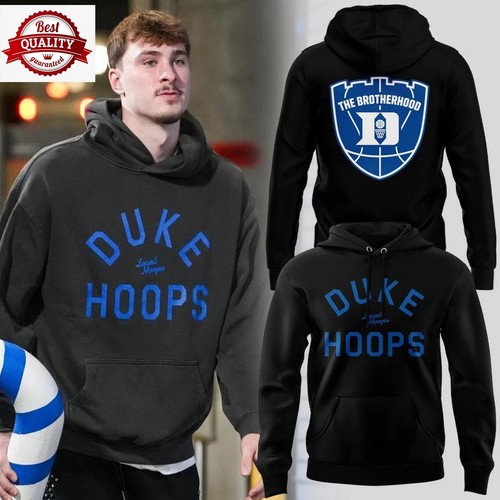 Cooper Flagg Duke Blue Devils The Brotherhood 2025 Hoodie