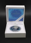 2018 USA Deep Frozen .999 Silver Eagle Ruthenium, Platinum and Colorized Finish