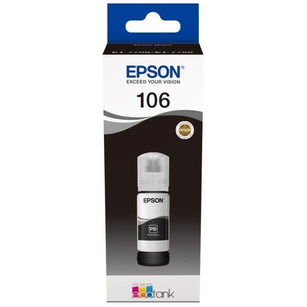 Epson Nero 106 Ecotank Photo Black Ink Bottle - Immagine 4