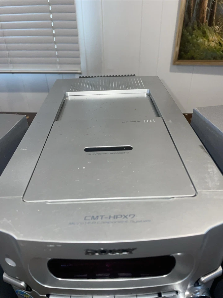 Sony CMT-HPX9 Micro Hi-Fi System AM/FM CD TESTED AND WORKS - image 4 of 4