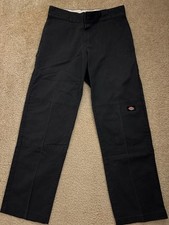 Black Dickies Double Knees