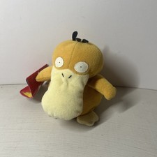 Pokemon Nintendo Psyduck Beanie Plush Toy Hasbro #54 1999 Vintage