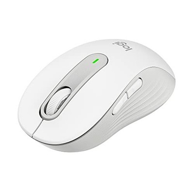 Logitech Signature M650LOW L Kabellose Maus Leise Bluetooth Groß Off-White Für