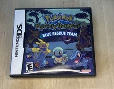 Pokemon Mystery Dungeon Blue Rescue Team Nintendo DS Case ONLY NO GAME/man