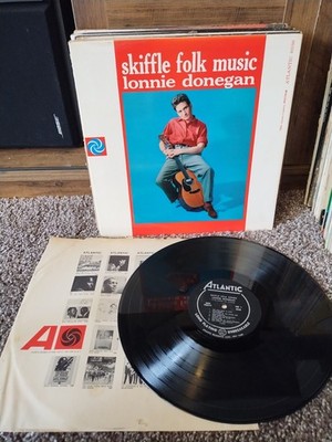 Lonnie Donegan - Skiffle Folk Music LP (1960, Atlantic Records) 8038 MONO
