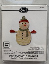 Sizzix Sizzlits Snowmann u. Ornament Flowers