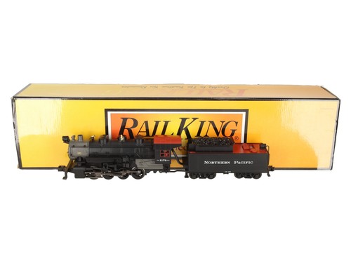 Motor de vapor MTH 30-1470-1 Northern Pacific 0-8-0 con PS2 #1178 LN/caja | Zustand: Used