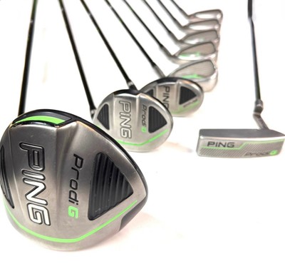 Ping Prodi G Club Set Black Dot Driver Wood Hybrid Irons Putter
