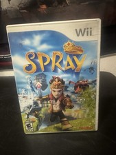Spray Complete w/ Case Manual Nintendo Wii -TESTED
