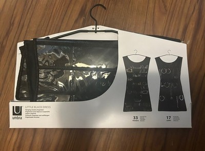 Umbra Little Black Dress  Hanging Accessory Organizer NEW SEALED FAST SHIPPING
