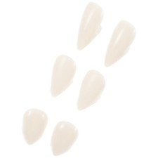 3 Pairs Cat Fangs Vampire Accessories Woman Fake Teeth Halloween Party