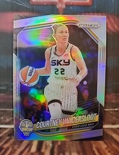 2025 Panini Prizm WNBA Silver Prizm Courtney Vandersloot Chicago Sky #124