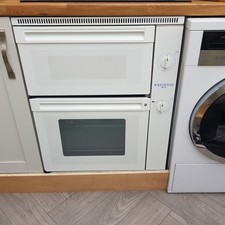 oven Wrighton double oven with grill white