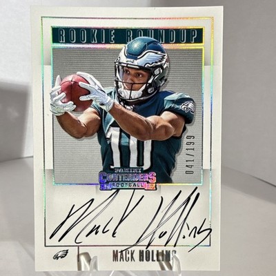 Panini 2017 Contenders Rookie Roundup Auto Mack Hollins Eagles RR-MH /199
