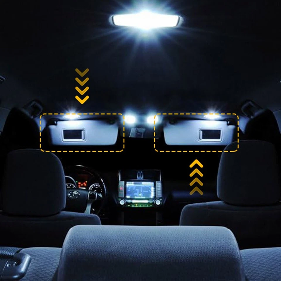 Par de cubiertas de reparación parasol aptas para Ford Mustang repuesto 1994-2004 cuero negro Foto 4 de 4