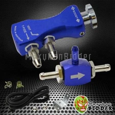 UNIVERSAL BLUE ADJUSTABLE RACING TURBO 1-30 PSI MANUAL BOOST CONTROLLER KIT