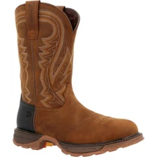 Durango Coyote Brown Waterproof Steel Toe Western Boot DDB0403