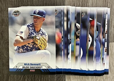 2022 Biloxi Shuckers Cards from Team Set You Pick