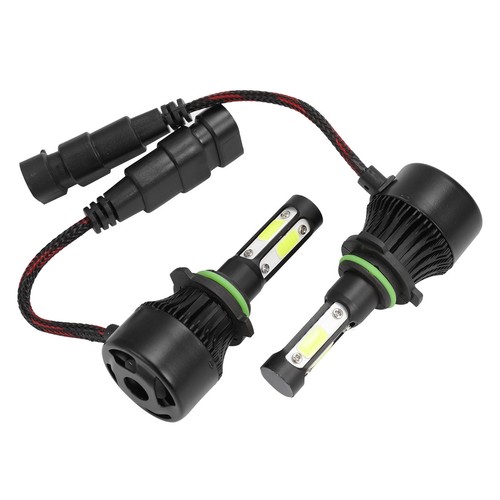 IRONWALLS 4-Sides 9006 LED Headlight Bulbs Conversion Kit Low Beam 6000K Bright - Picture 12 of 12