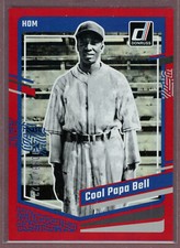 2023 Donruss Baseball Base Holo Red #160 Cool Papa Bell (Homestead)/2023 (2)