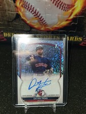 Dayan Frias 2023 Bowman Chrome 1st Auto Speckle Refractor /299 #CPA-DF