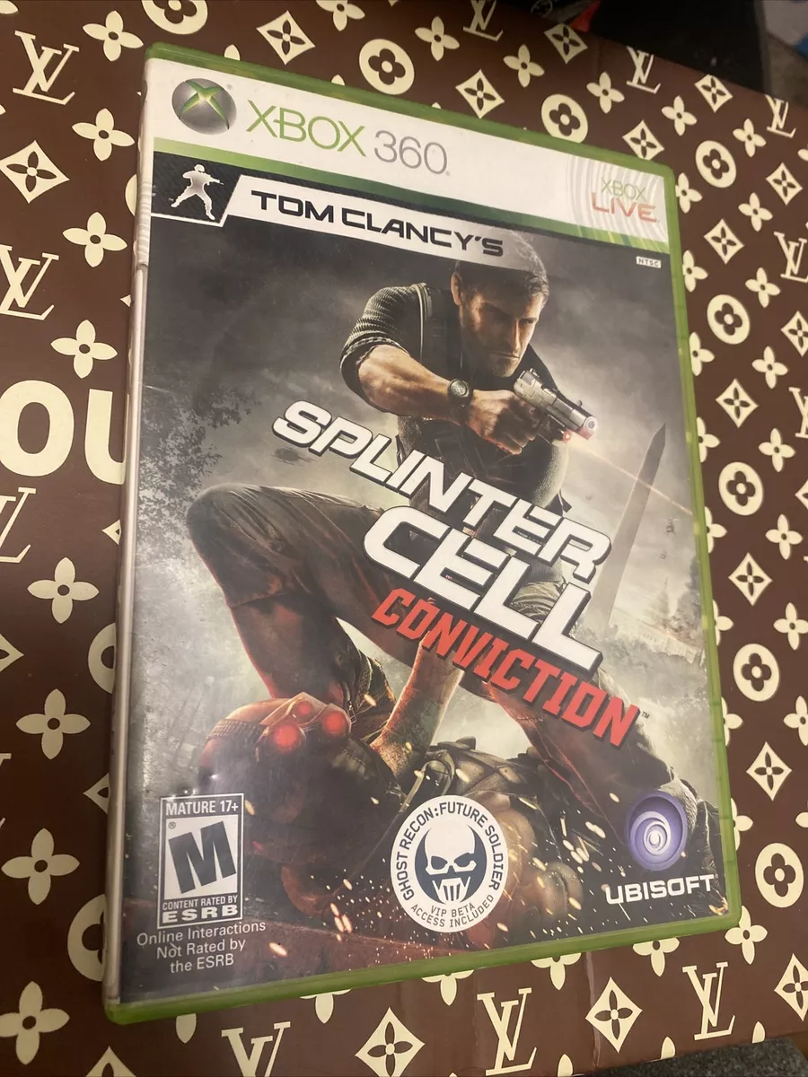 Tom Clancy's Splinter Cell Conviction Video Game for Xbox 360 - CIB - Used