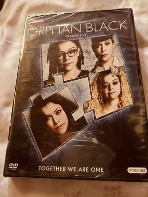 Orphan Black Season Five (New Factory Sealed)3-Disc Set: Tatiana Maslany, 