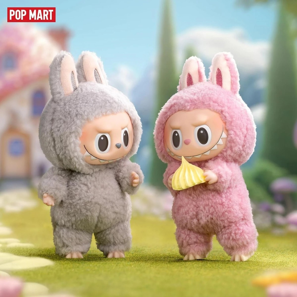 POP MART Labubu The Monsters Exciting Macaron Vinyl Plush