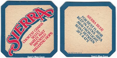 Sierra Beer Coaster