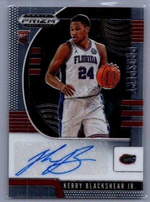 2020 Panini Prizm Draft Picks #PA-KB Kerry Blackshear Jr. Prospect Autographs