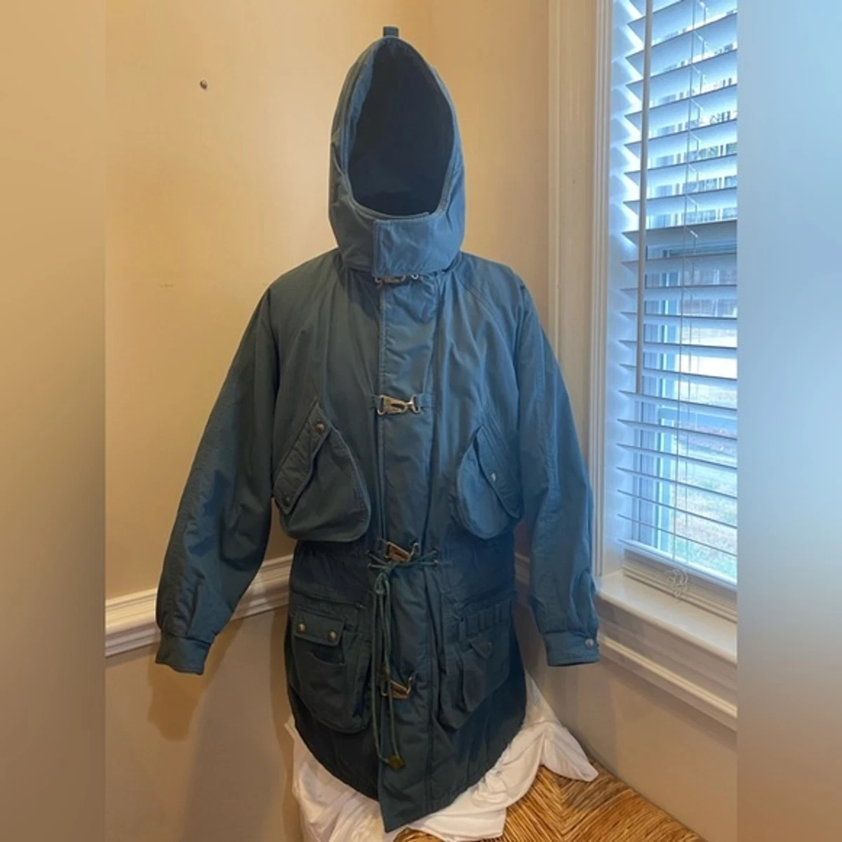 Vintage In Crowd by Celebration Mens Field Jacket Size Large Sage Green