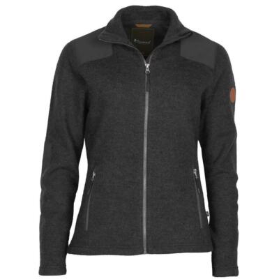 Pinewood 3396 Lappland Felted Wood Damen Jacke Wolljacke D. Grau Melange (423)