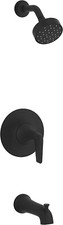   Kohler K-TS22026-4-BL Tempered Shower Trim Set, Matte Black