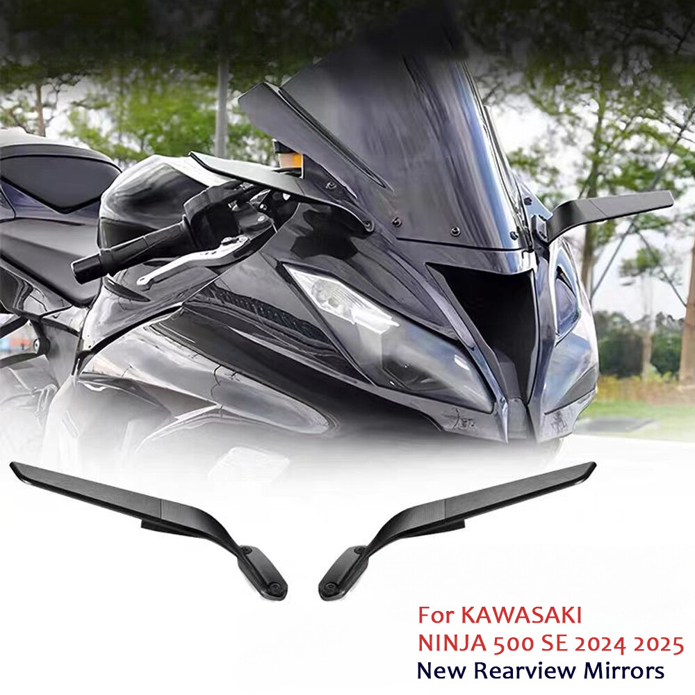 For KAWASAKI NINJA 500 SE 2024 2025 New Rearview Mirrors