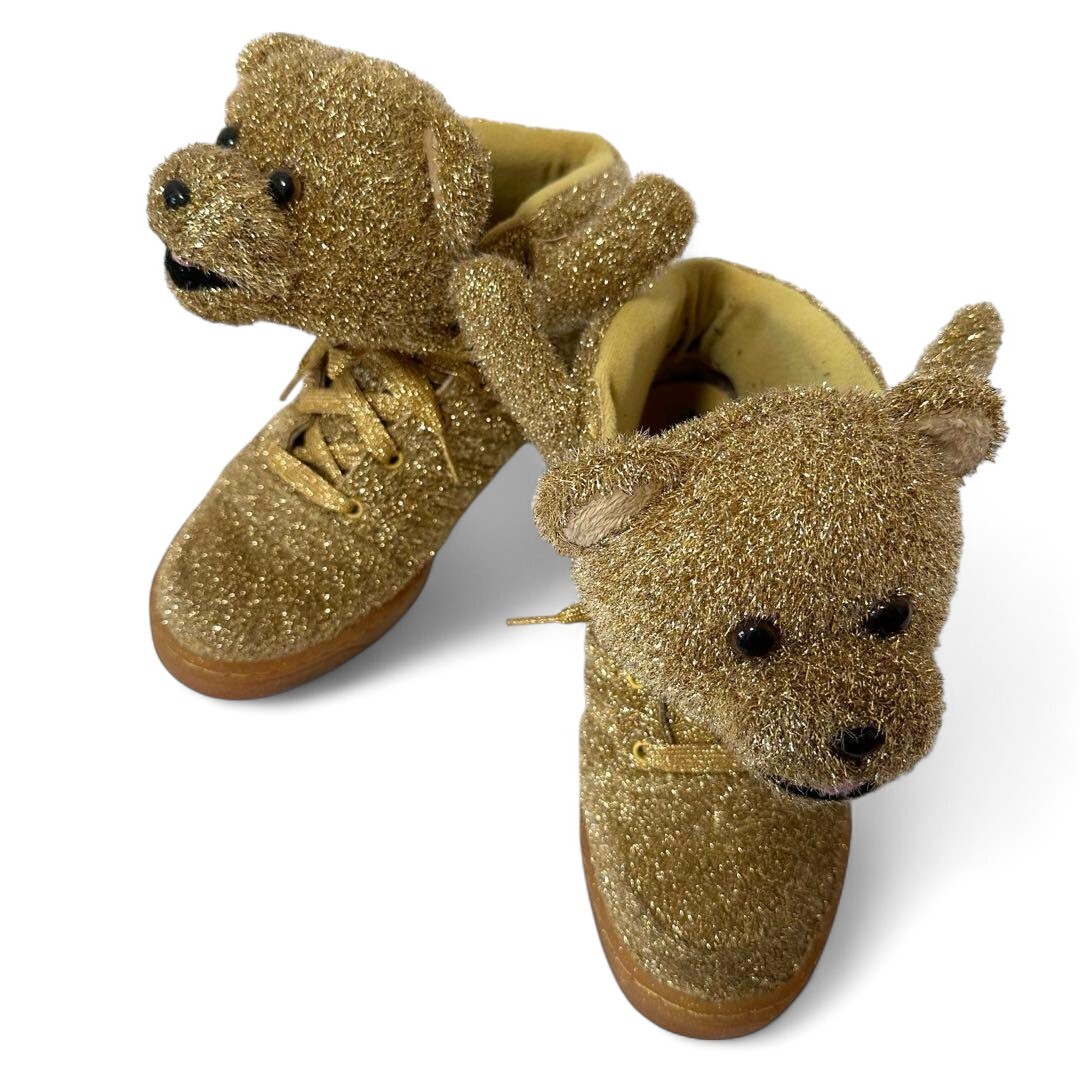 Adidas Jeremy Scott Gold Bear Sneakers Shoes G96188 Men's