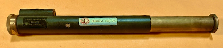 Surveyors Hand Level Scope Post Seattle Lens ORIG CASE Kuker Ranken Survey Tool