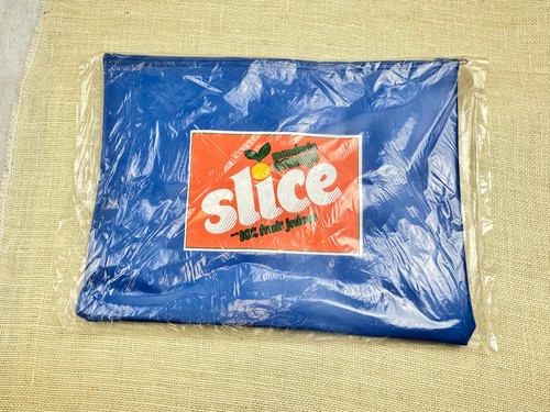 VINTAGE MANDARIN ORANGE SLICE - 10% FRUIT JUICE ZIPPERED BAG / CHICAGO CUBS - Picture 5 of 6