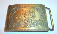 Model T Ford Brass Belt Buckle Record Model T Year Great Classic CPICS
