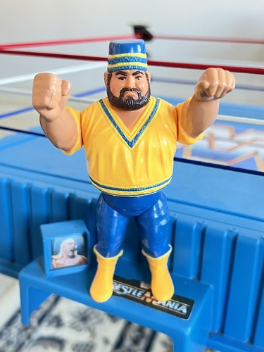 *Great Condition* AKEEM WWF Wrestling Figure Hasbr...